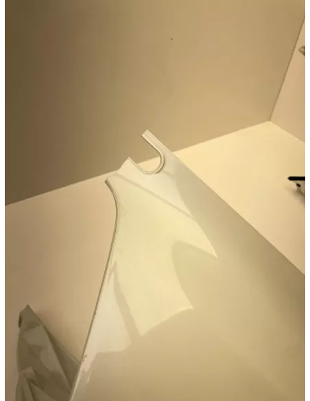 Tête de fourche origine blanche YAMAHA R1 2009 - 2014