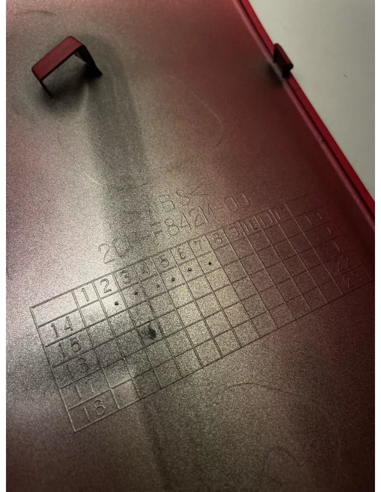 Carénage intérieur gauche origine rouge YAMAHA TRICITY 125 2014 - 2018