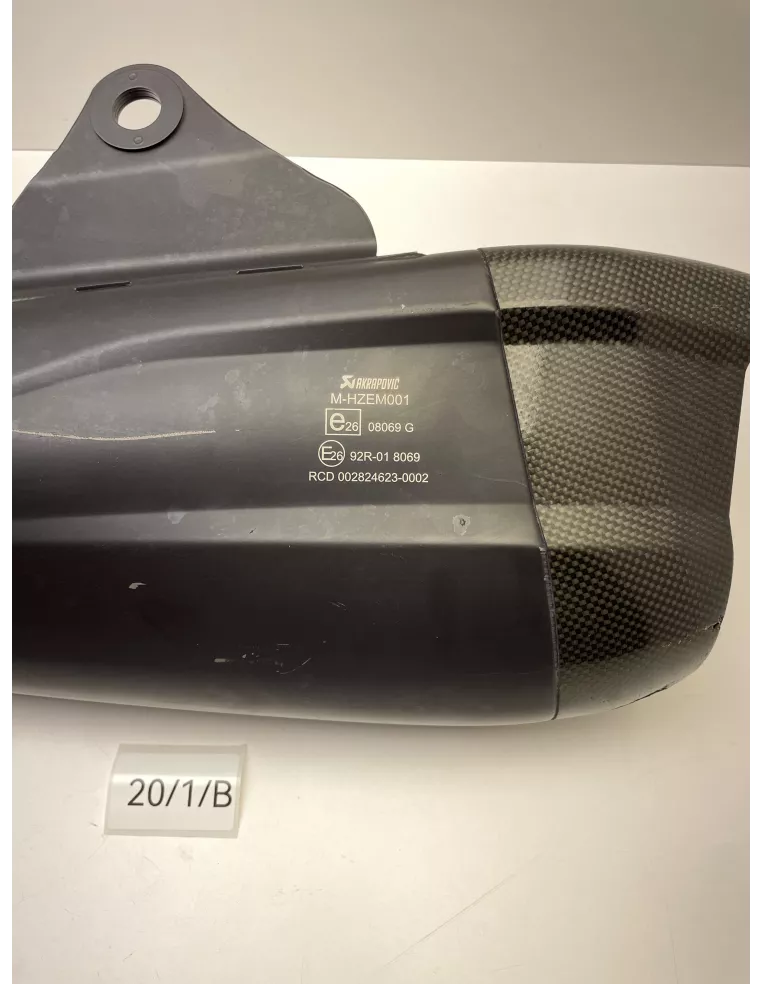Silencieux d'échappement Akrapovic Black Edition YAMAHA TMAX 530 2017 - 2019