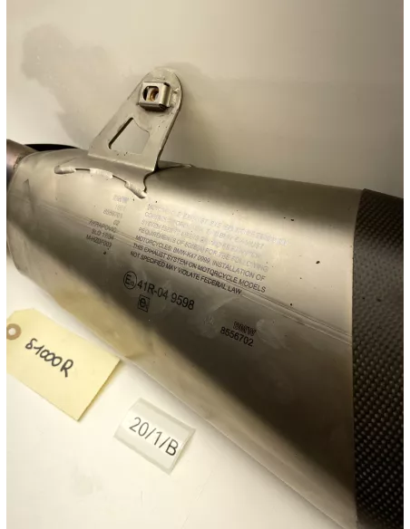 Silencieux d'échappement Akrapovic Titane HP BMW S 1000 R 2014 - 2016