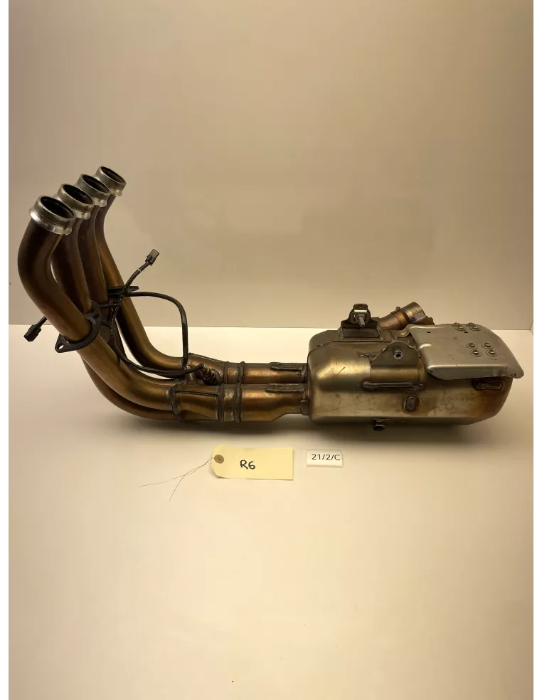 Collecteur d'échappement origine YAMAHA R6 2017 - 2025