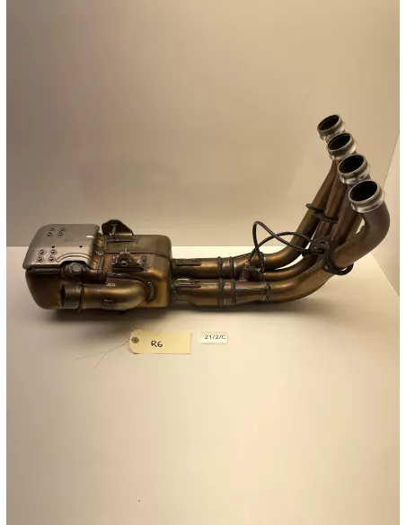 Collecteur d'échappement origine YAMAHA R6 2017 - 2025