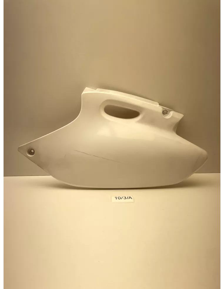 Carénage latéral gauche blanc origine YAMAHA YZ 250 F 2001 - 2002