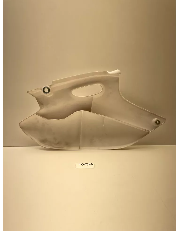 Carénage latéral gauche blanc origine YAMAHA YZ 250 F 2001 - 2002