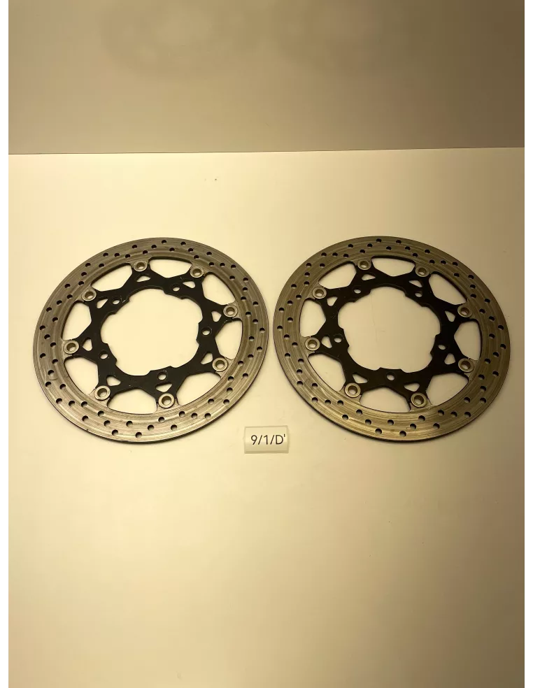 Paire de disques de frein avant origine SUZUKI GSR 600 2006 - 2010