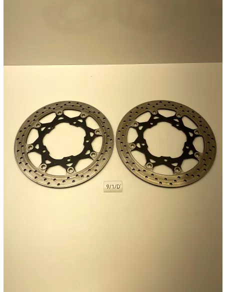 Paire de disques de frein avant origine SUZUKI GSR 600 2006 - 2010