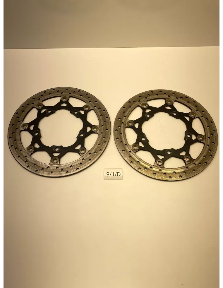 Paire de disques de frein avant origine SUZUKI GSR 600 2006 - 2010