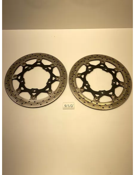 Paire de disques de frein avant origine SUZUKI GSR 600 2006 - 2010