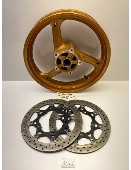 Paire de disques de frein avant origine SUZUKI GSR 600 2006 - 2010