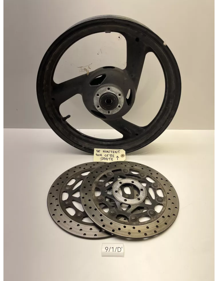 Paire de disques de frein avant origine YAMAHA FZS 600 Fazer 1998 - 2003