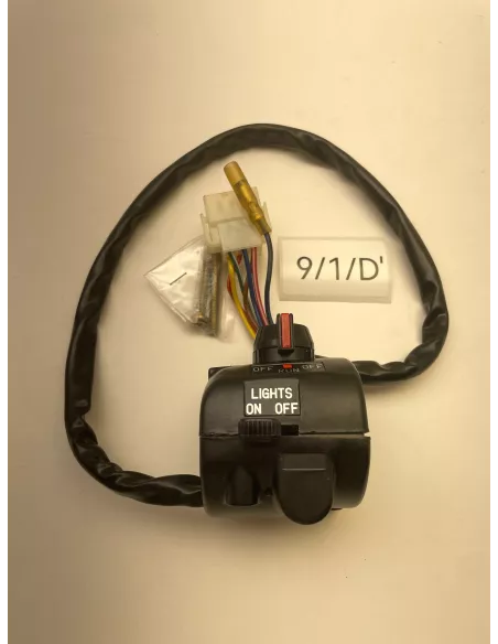 Commodo droit origine YAMAHA RDX 125 1978 - 1982 - occasion (photo 4)