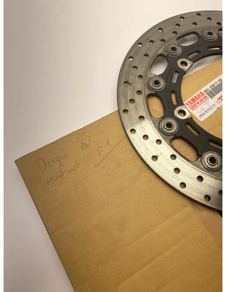 Disque de frein avant origine YAMAHA R1 1998 - 2003 - occasion (photo 7)