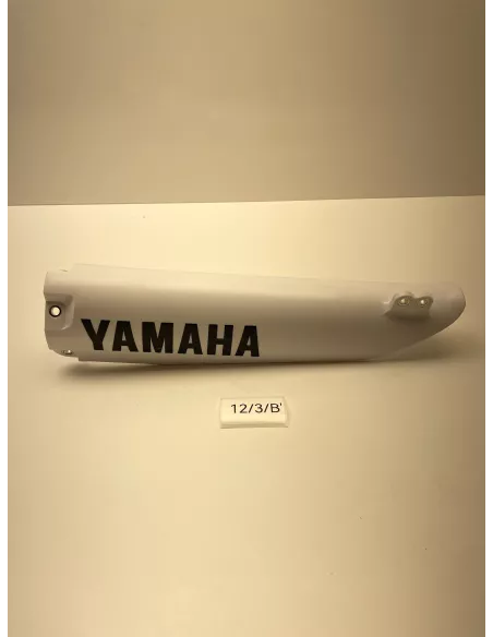 Protège fourche gauche blanc origine YAMAHA YZ 125 2005 - 2007 - occasion