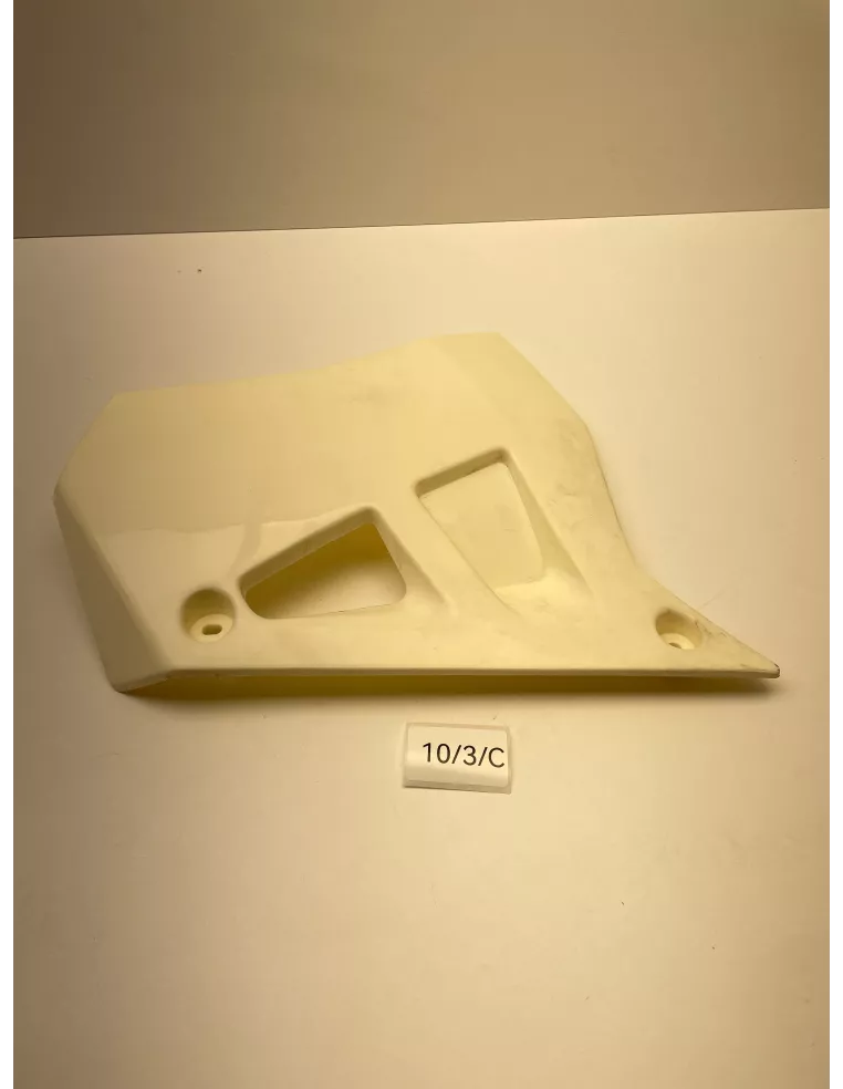 Ecope de radiateur droite origine blanche YAMAHA DT 50 R 1989 - 1995 - occasion (photo 5)