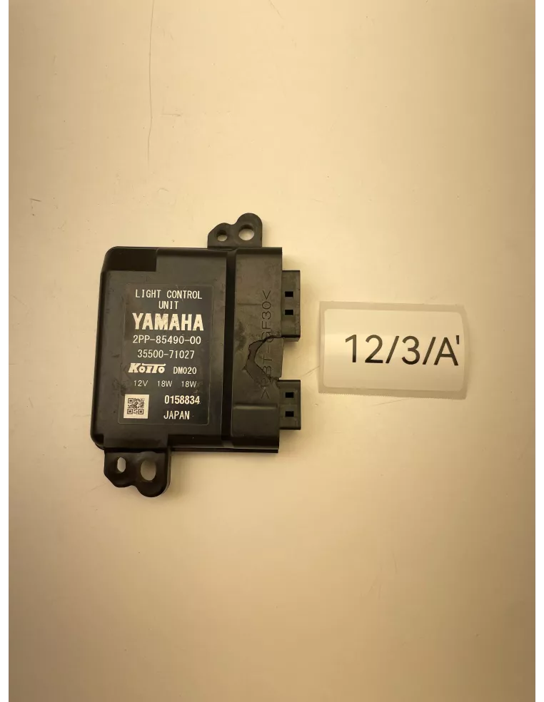 Boîtier électronique de contrôle des feux origine YAMAHA TRACER 900 / TRACER 900 GT 2018 - 2024 – 2PP-85490-00