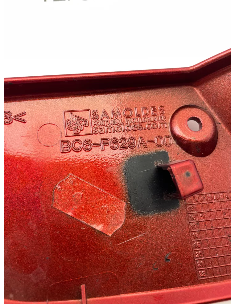 Coque de protège mains gauche rouge origine YAMAHA TRACER 700 2016 - 2019 – BC6-F629A-00