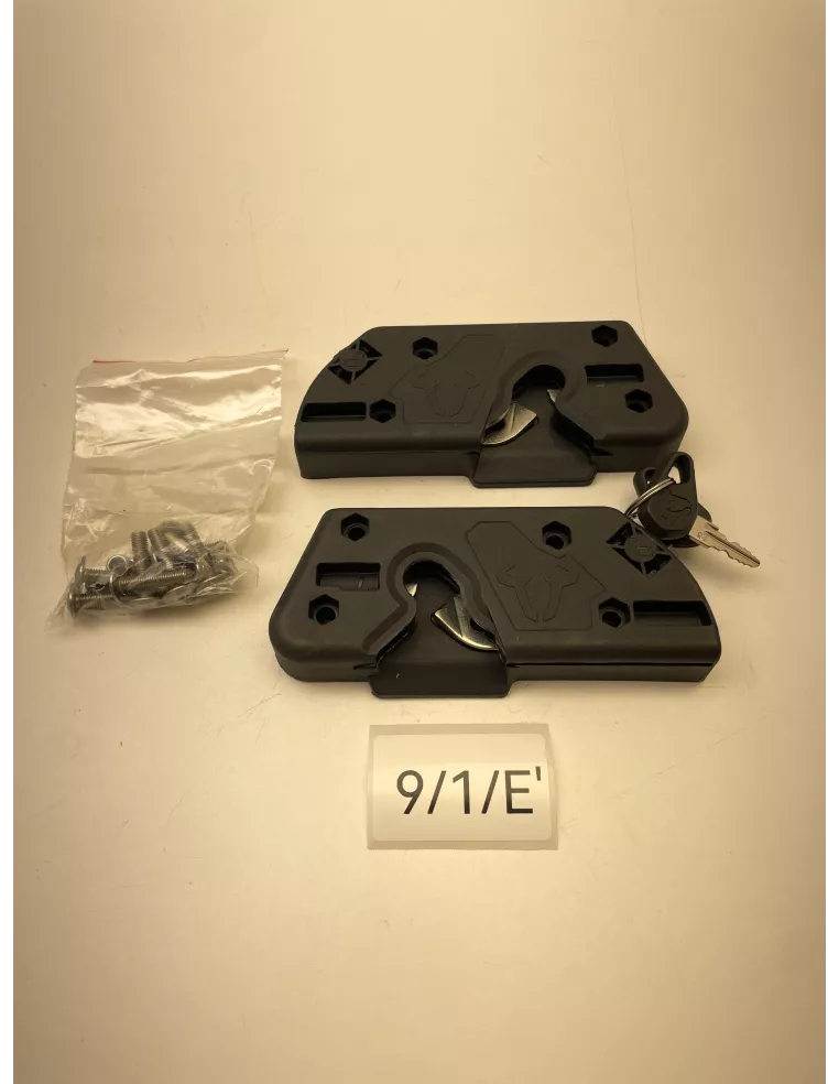 Kit de barillets et clés origine pour valises semi-rigides YAMAHA MT 09 Tracer 2015 - 2017 – 2PP-FS0SC-L0-CK