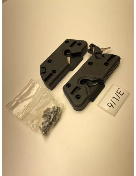 Kit de barillets et clés origine pour valises semi-rigides YAMAHA MT 09 Tracer 2015 - 2017 – 2PP-FS0SC-L0-CK