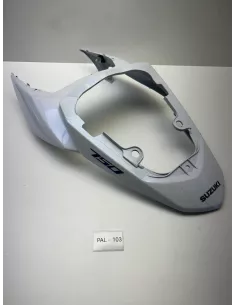Coque arrière blanche origine SUZUKI GSR 750 2011 - 2014 – 47311-08J