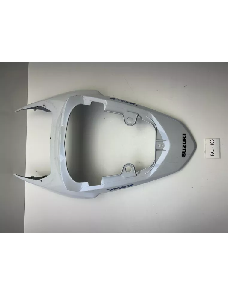 Coque arrière blanche origine SUZUKI GSR 750 2011 - 2014 – 47311-08J