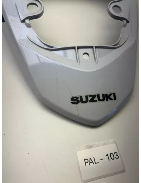 Coque arrière blanche origine SUZUKI GSR 750 2011 - 2014 – 47311-08J