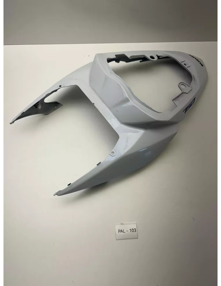 Coque arrière blanche origine SUZUKI GSR 750 2011 - 2014 – 47311-08J
