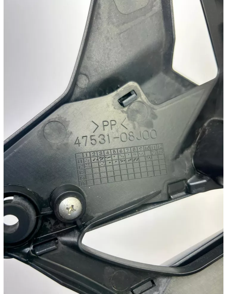 Carénage avant droit origine SUZUKI GSR 750 2011 - 2016 – 47531-08J00
