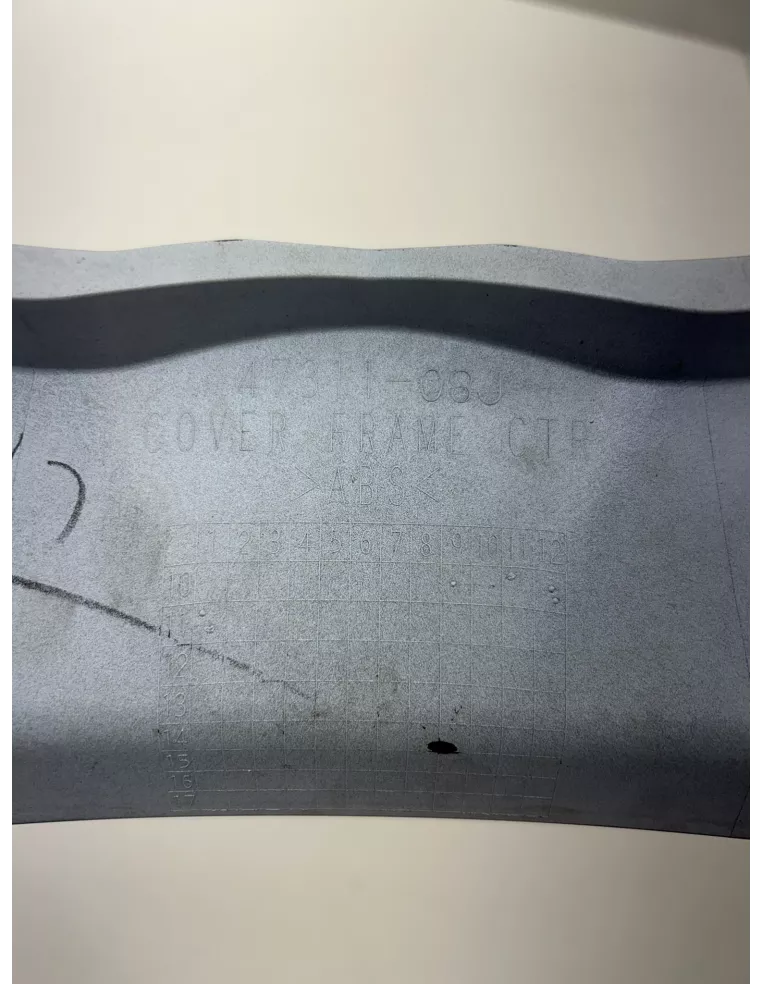 Coque arrière blanche origine SUZUKI GSR 750 2011 - 2014 – 47311-08J