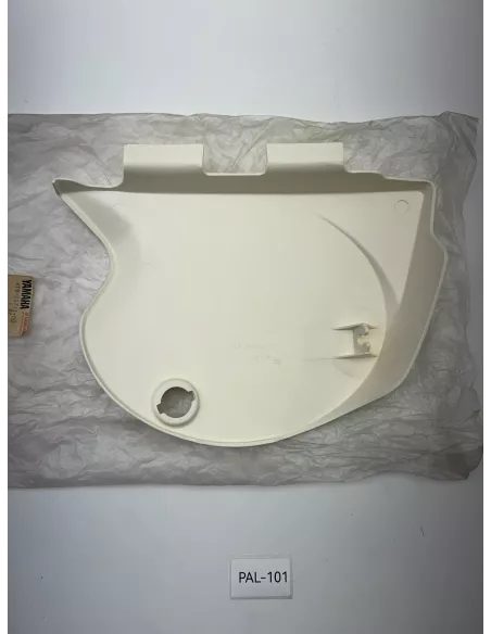 Cache latéral gauche origine blanc YAMAHA XT 500 1976 - 1979 – 4T9-21711-00