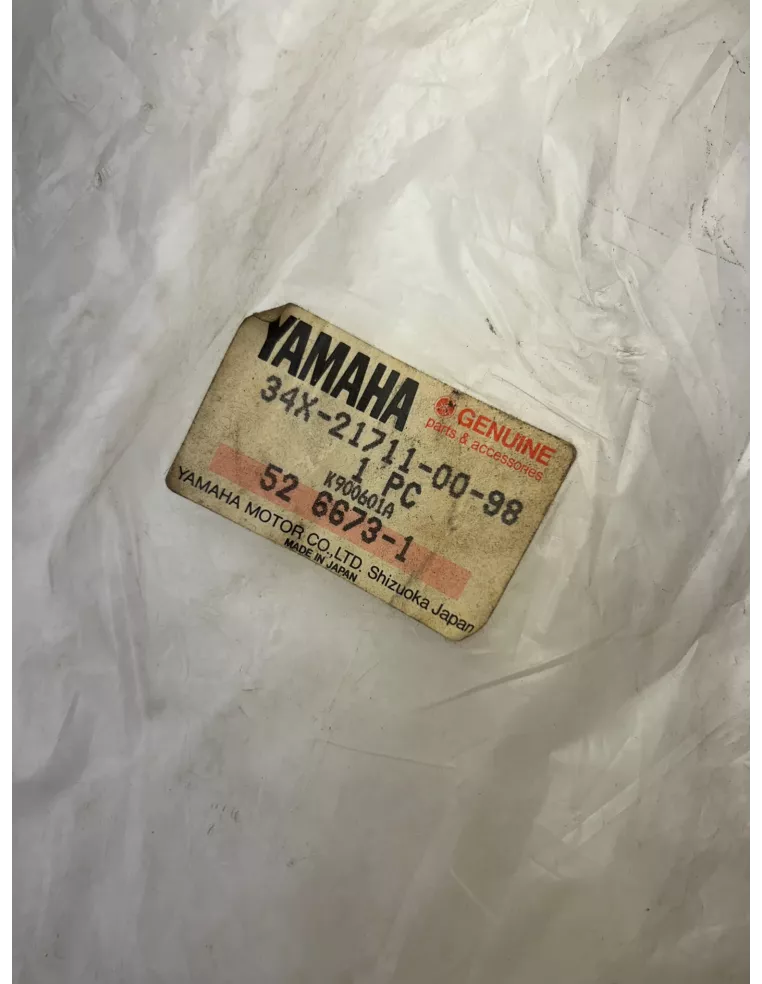 Carénage latéral arrière gauche origine YAMAHA DT 80 LC 1986 - 1986 – 34X-21711-00-98