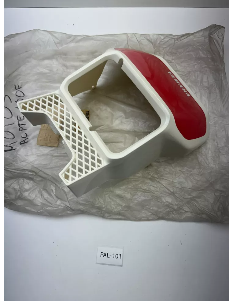 Plaque phare origine rouge et blanche YAMAHA DT 125 R 1989 - 1990 – 1VJ-W2834-01