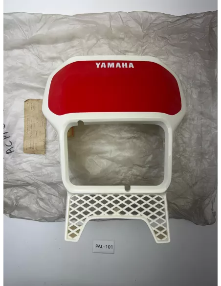 Plaque phare origine rouge et blanche YAMAHA DT 125 R 1989 - 1990 – 1VJ-W2834-01