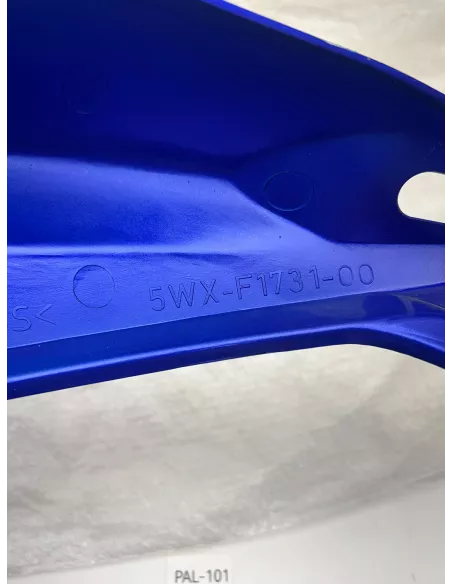 Flanc de carénage arrière gauche origine bleu YAMAHA TZR 50 2003 - 2012 – 5WX-F1731-00