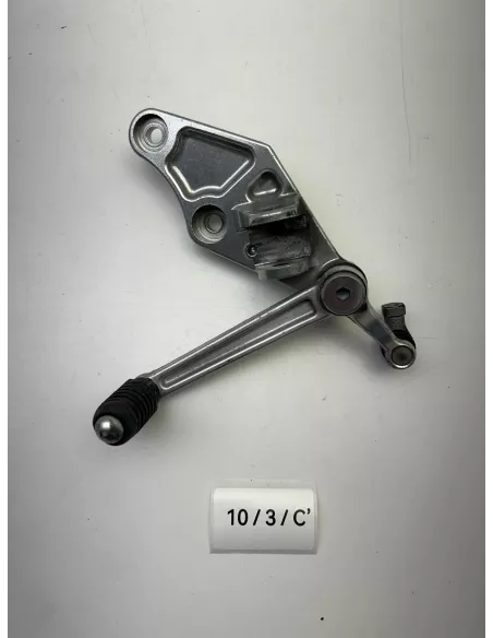 Platine de repose pieds avant gauche avec sélecteur origine YAMAHA VMAX 1700 2009 - 2020 – 2S3-18110-00