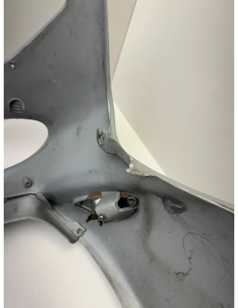 Cache carénage tête de fourche origine blanc APRILIA Pegaso 650 1997 - 2001 – DIS.101230