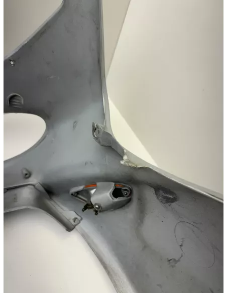 Cache carénage tête de fourche origine blanc APRILIA Pegaso 650 1997 - 2001 – DIS.101230