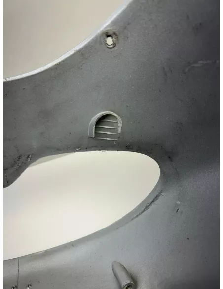 Cache carénage tête de fourche origine blanc APRILIA Pegaso 650 1997 - 2001 – DIS.101230