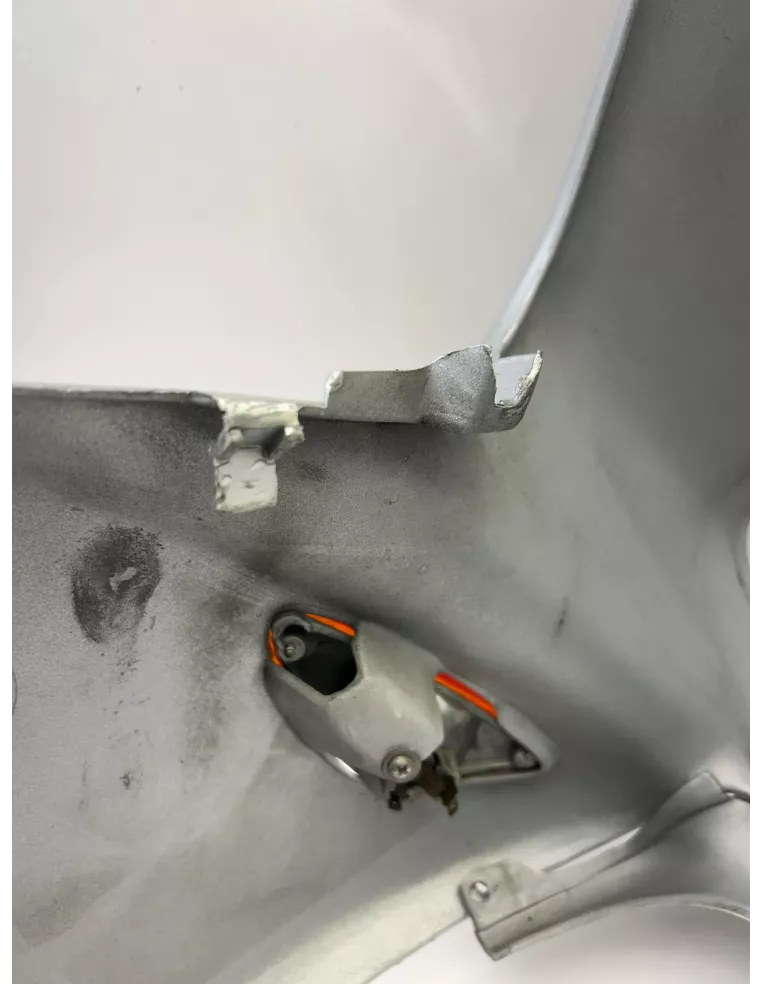 Cache carénage tête de fourche origine blanc APRILIA Pegaso 650 1997 - 2001 – DIS.101230