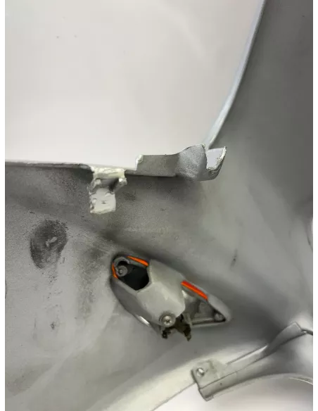 Cache carénage tête de fourche origine blanc APRILIA Pegaso 650 1997 - 2001 – DIS.101230