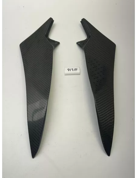 Paire de caches sous réservoir carbone YAMAHA R1 2009 - 2014