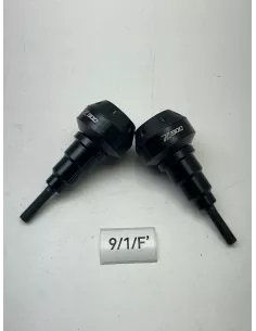 Tampons de protection de cadre CNC KAWASAKI Z900 2017 - 2026