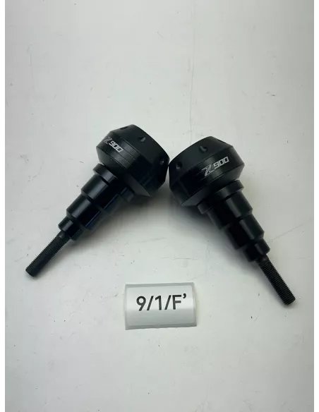Tampons de protection de cadre CNC KAWASAKI Z900 2017 - 2026