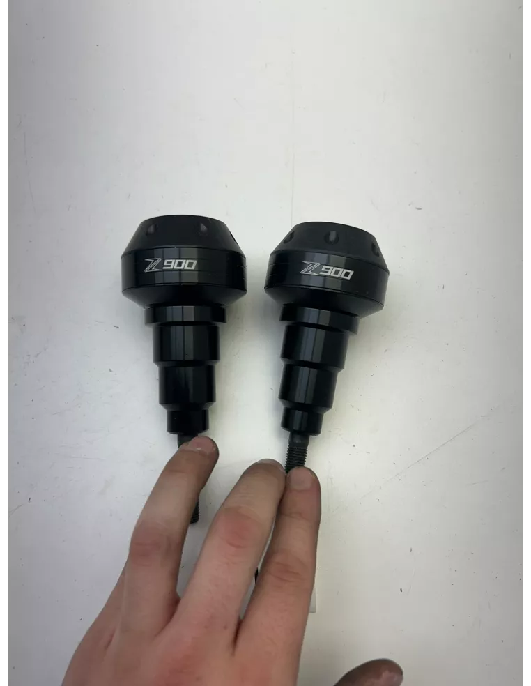Tampons de protection de cadre CNC KAWASAKI Z900 2017 - 2026