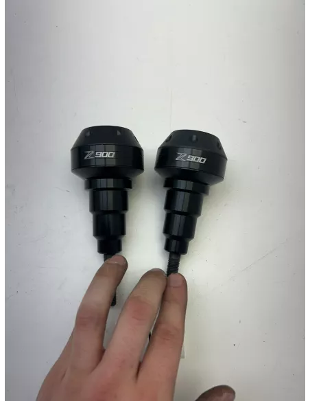 Tampons de protection de cadre CNC KAWASAKI Z900 2017 - 2026