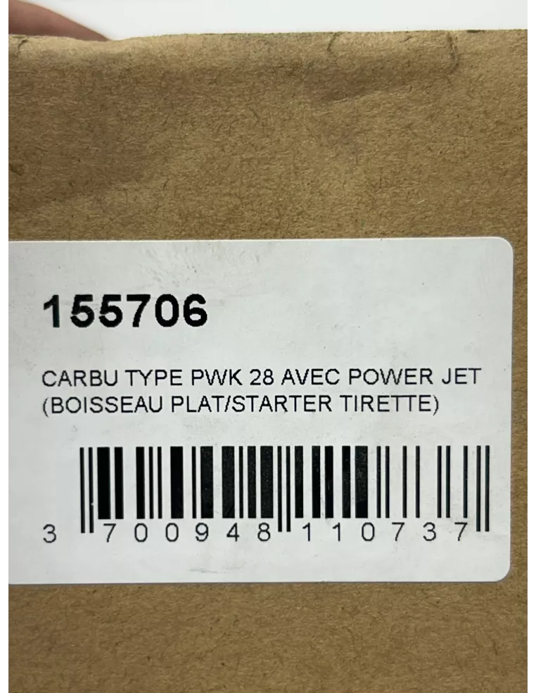 Carburateur adaptable type PWK 28 avec Power Jet – 155706