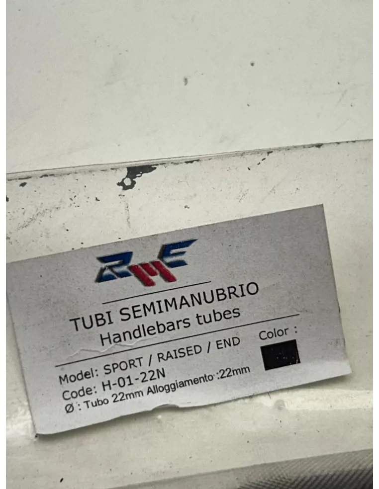 Tube de rechange pour demi-guidon (bracelets) Robby Moto Engineering – H-01-22N