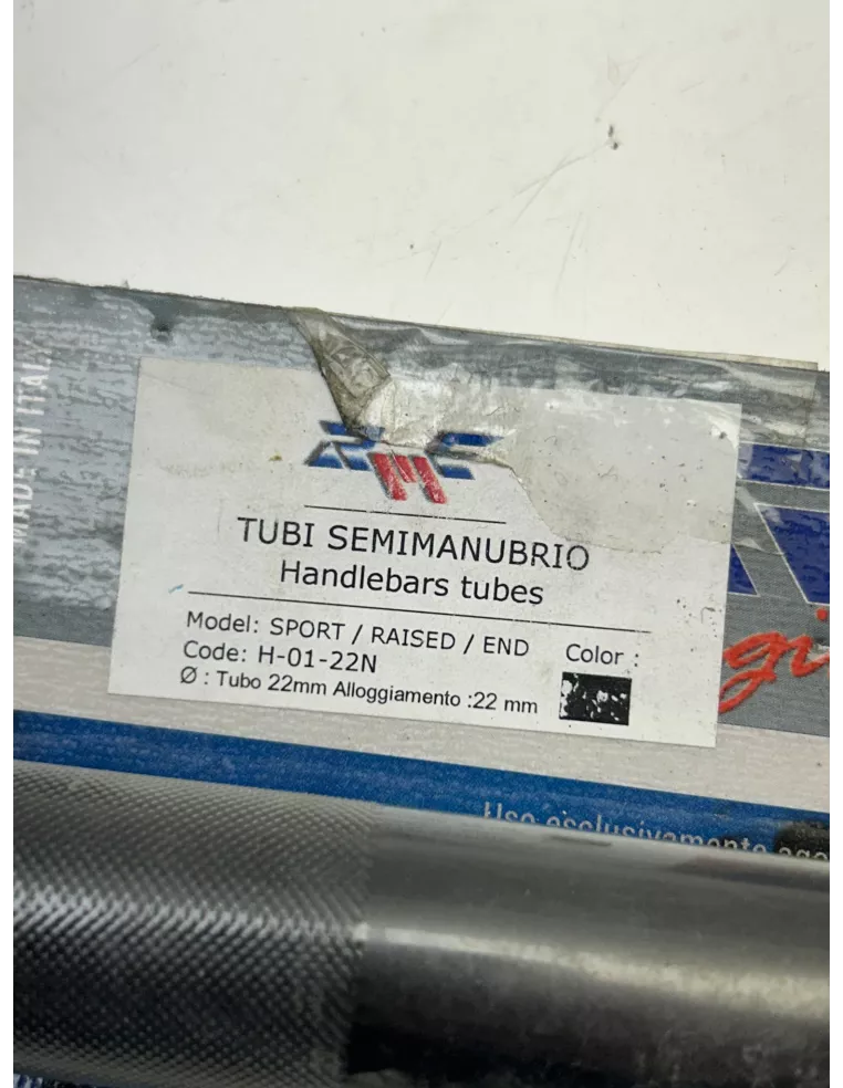 Tube de rechange pour demi-guidon (bracelets) Robby Moto Engineering – H-01-22N