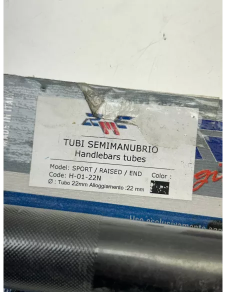 Tube de rechange pour demi-guidon (bracelets) Robby Moto Engineering – H-01-22N