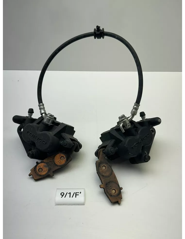 Paire d'étriers de frein avant origine KAWASAKI ER-6F 650 2010 - 2016 – 430800077DJ / 430800076DJ