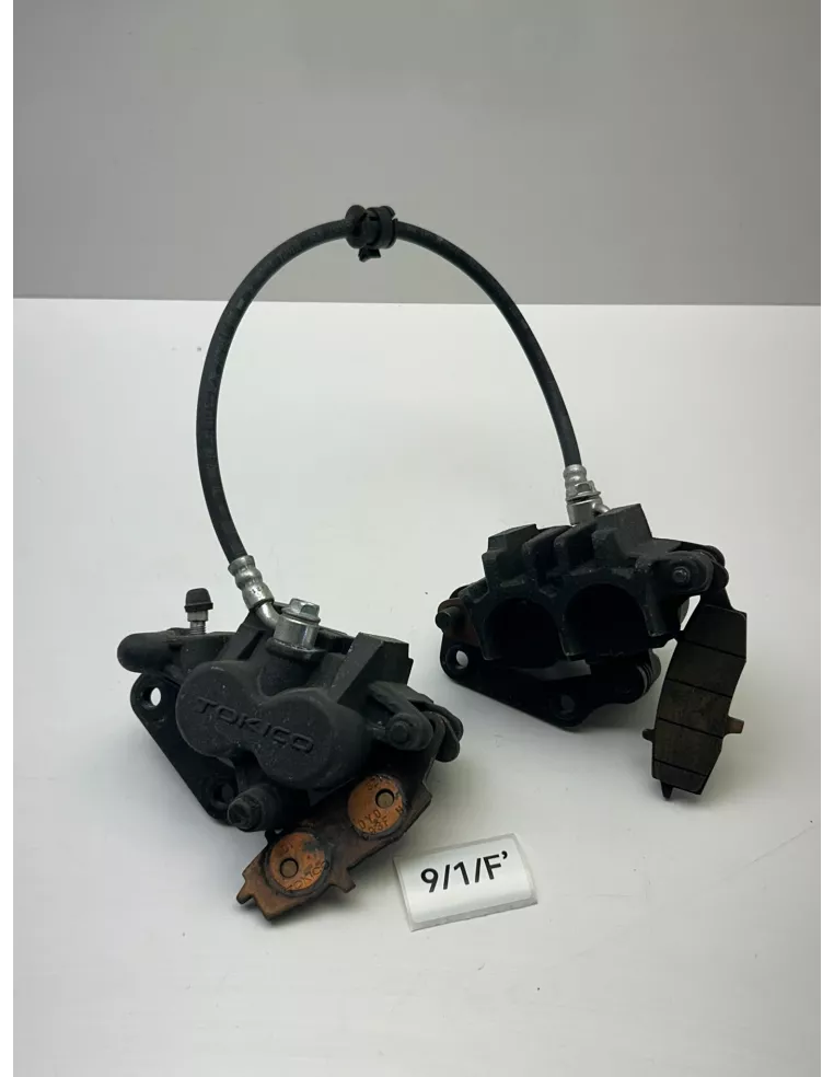 Paire d'étriers de frein avant origine KAWASAKI ER-6F 650 2010 - 2016 – 430800077DJ / 430800076DJ